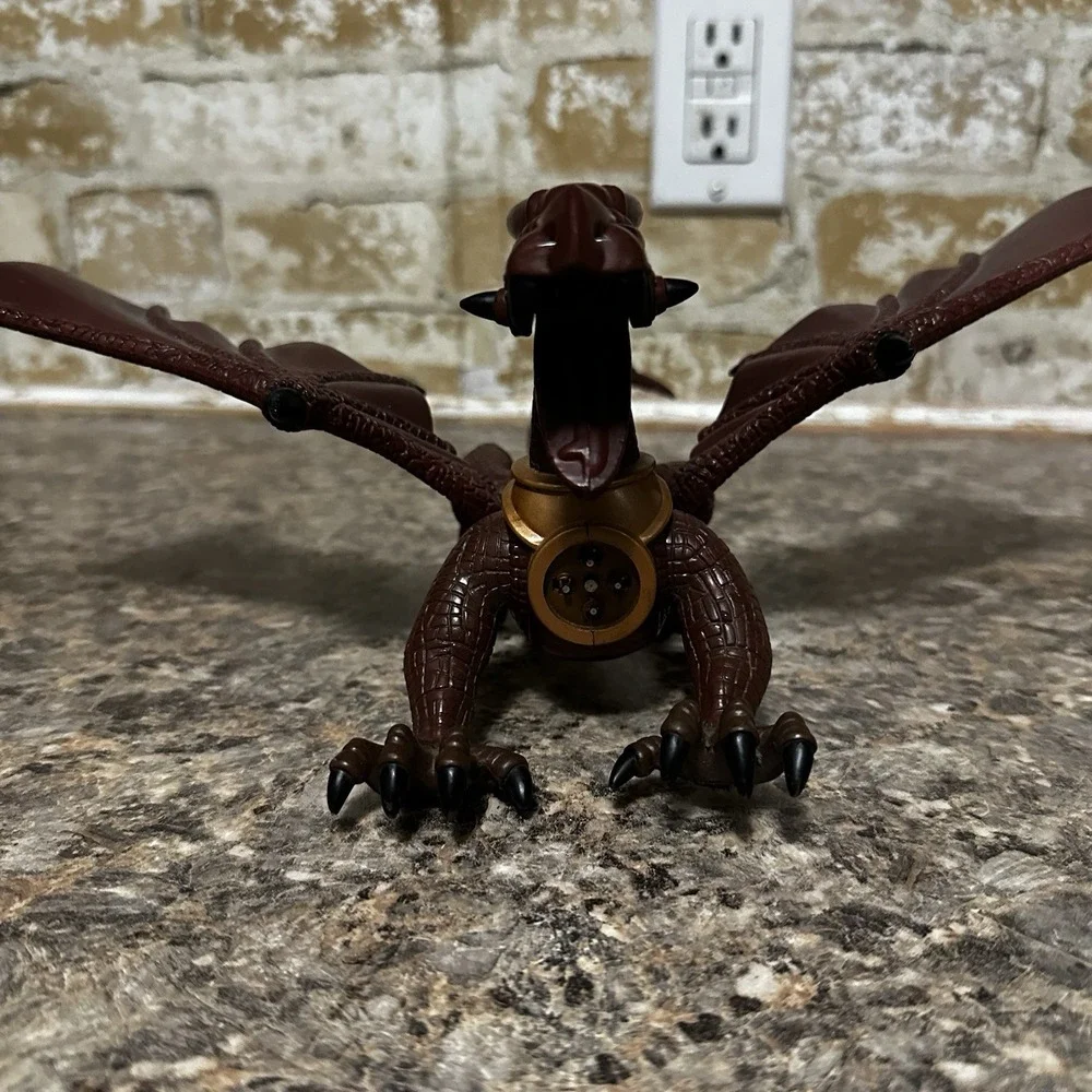 Mega Bloks Dragons Series - Red Black Dragon Figure - No Orb